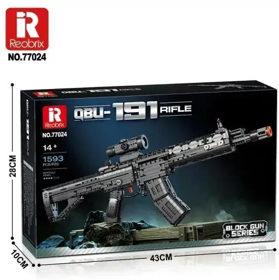 Klocki Karabin QBU-191 1593el - tantis.pl