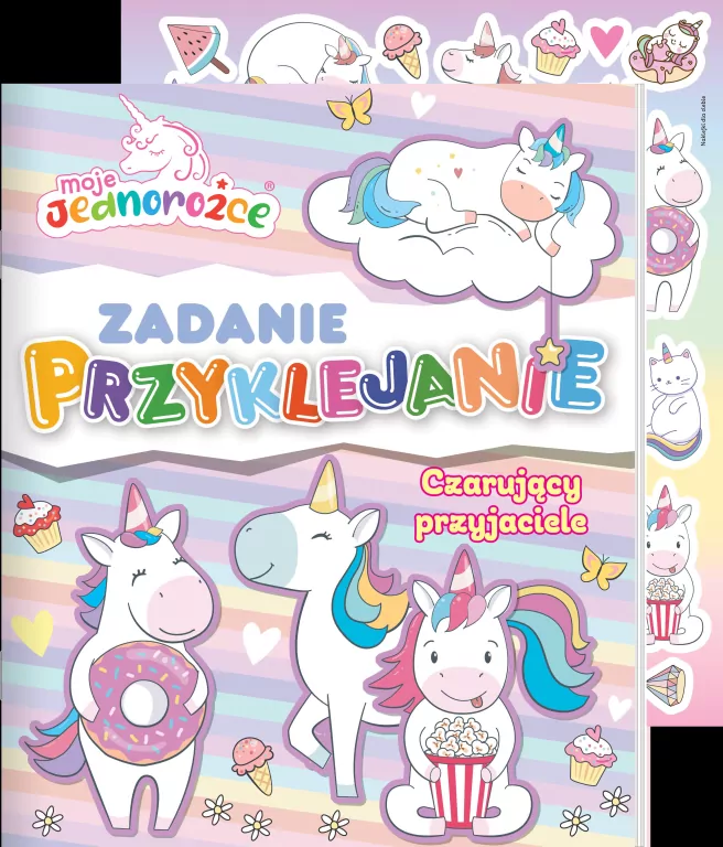 Moje Jednorożce. Czarujący przyjaciel. Zadanie Przyklejanie. Cz.5 - tantis.pl