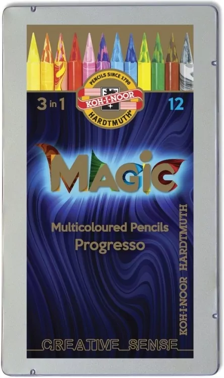 KREDKI  PROGRESSO MAGIC 8772 12 KOL. - tantis.pl