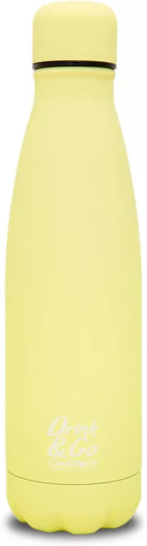Bidon metalowy 500ml Coolpack termo bottle pastel powder yellow - tantis.pl