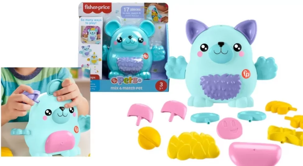 Zwierzaczek Ziemniaczek. Fisher Price Pets - tantis.pl