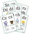 Plansze edukacyjne A5 - Dwuznaki 7 kart - tantis.pl