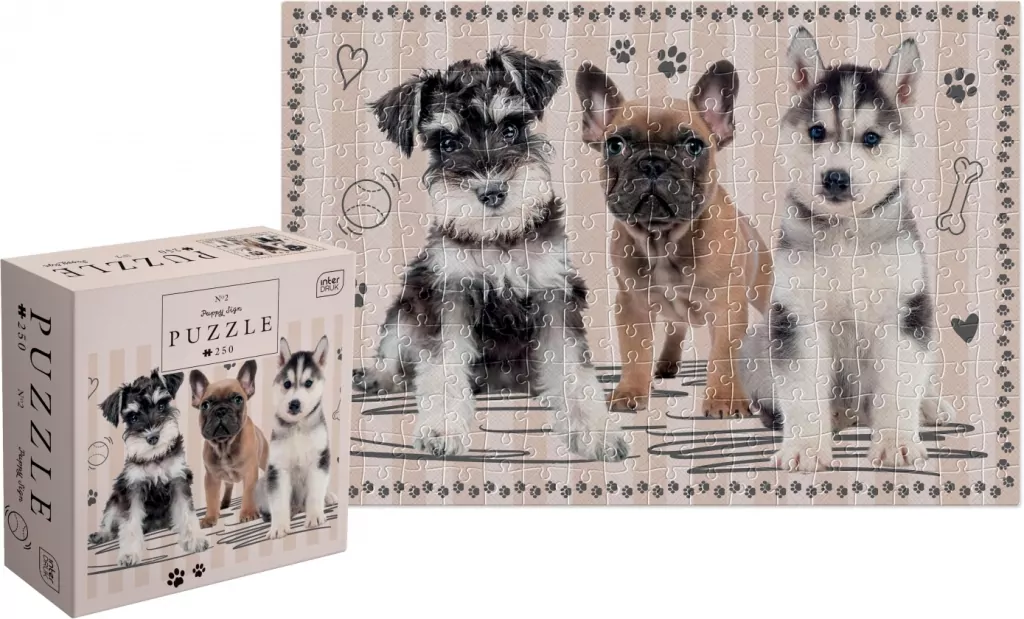 Puzzle 250 Puppy Sign 2 - tantis.pl