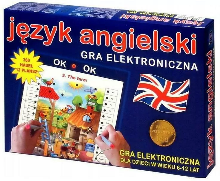 Język angielski. Gra edukacyjna - tantis.pl