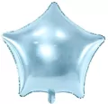 Balon foliowy Gwiazdka 48cm błękitna - tantis.pl
