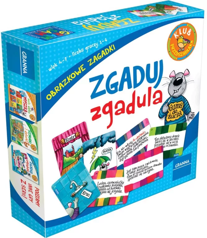Zgaduj zgadula. Obrazkowe zagadki 4-7 lat - tantis.pl