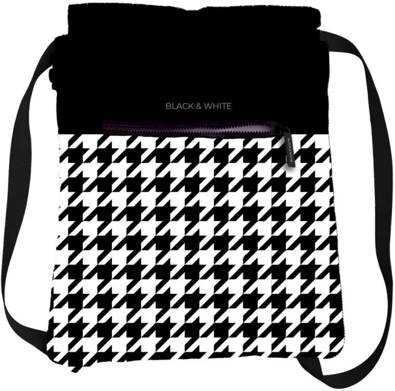 Worko-plecak Black&White Pepitka - tantis.pl