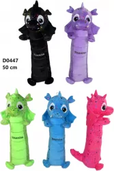 Poduszka wałek smok Kraków 50cm MIX