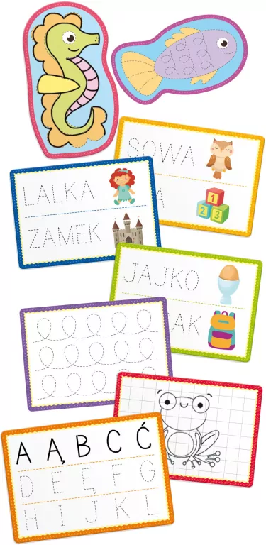 Montessori Pen. Długopis z 32 tabliczkami - tantis.pl