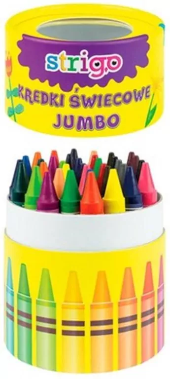 Kredki świacowe Jumbo. 36 sztuk - tantis.pl