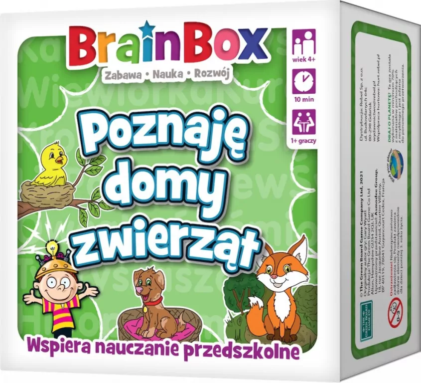 BrainBox - Poznaję domy zwierząt - tantis.pl