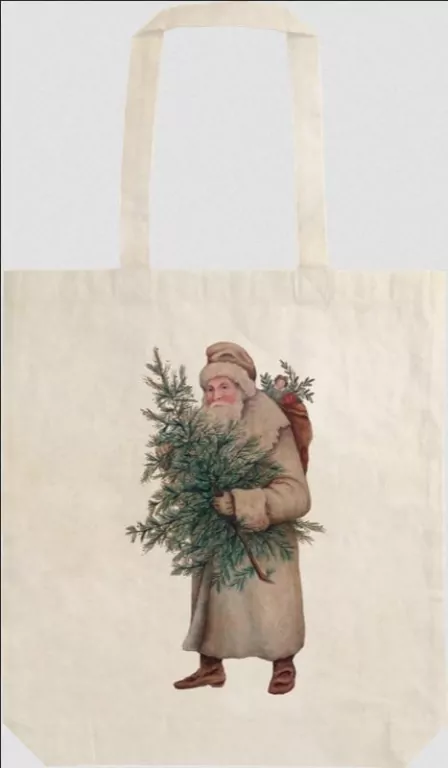 Torba bawełniana STBAG 57 Święta Gwiazdor/Mikołaj - tantis.pl