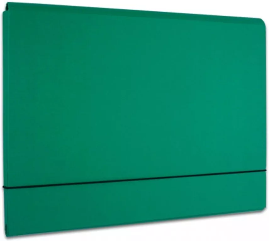 Teczka łamana A3/4cm na gumkę Eco zielona PENMATE - tantis.pl