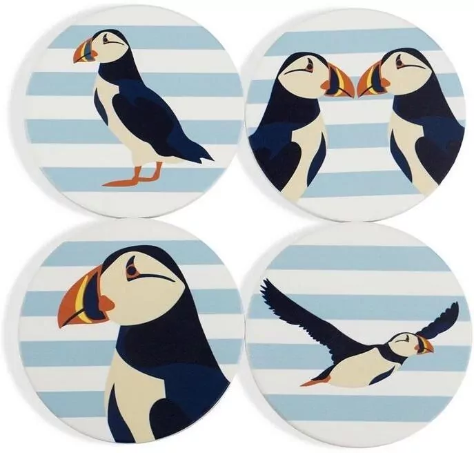 Podkładki pod kubek ceramiczne Maskonury - tantis.pl