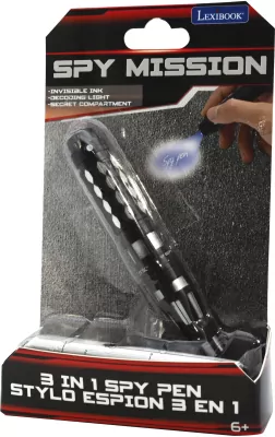 Spy Mission Pen. Długopis z niewidzialnym tuszem