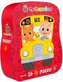 Puzzle dla dzieci w ozdobnym pudełku Autobus - tantis.pl