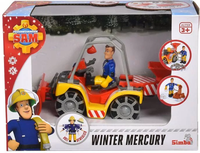 Quad Mercury z figurką. Strażak Sam - tantis.pl