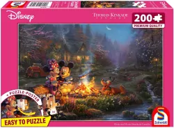 Puzzle PQ 200 Thomas Kinkade Myszka Miki & Minnie
