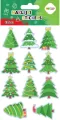 Naklejki Xmas tree 10x20cm HAPPY COLOR - tantis.pl