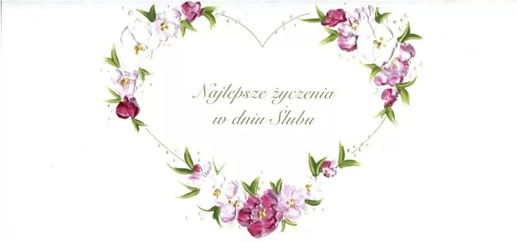 Karnet Ślub. Duże serce - tantis.pl