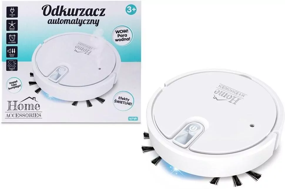 Robot zabawkowy sprzątający z generatorem pary - tantis.pl