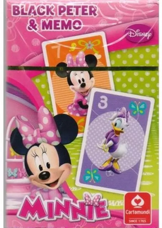 Karty do gry w piotrusia. Myszka Minnie - tantis.pl
