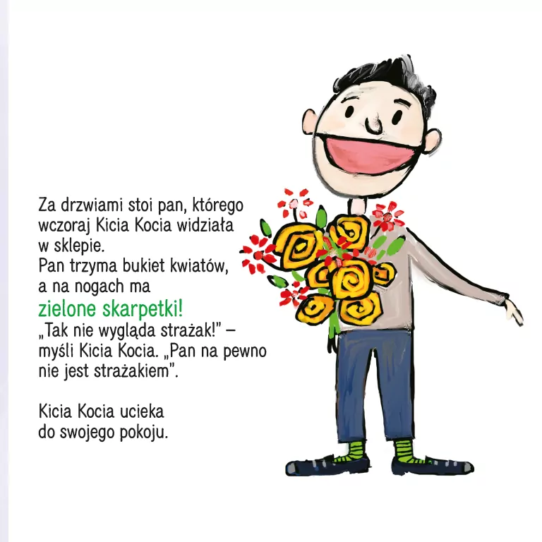 Kicia Kocia poznaje strażaka - tantis.pl