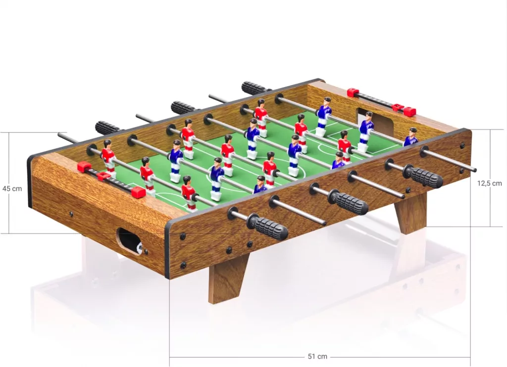Drewniana gra na biurko - Gra piłkarska 92225 Popular - tantis.pl