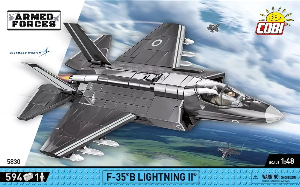 Cobi. Armed Forces. Lightning II Royal Air Force - tantis.pl