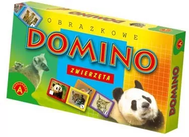 Zwierzęta. Obrazkowe domino - tantis.pl