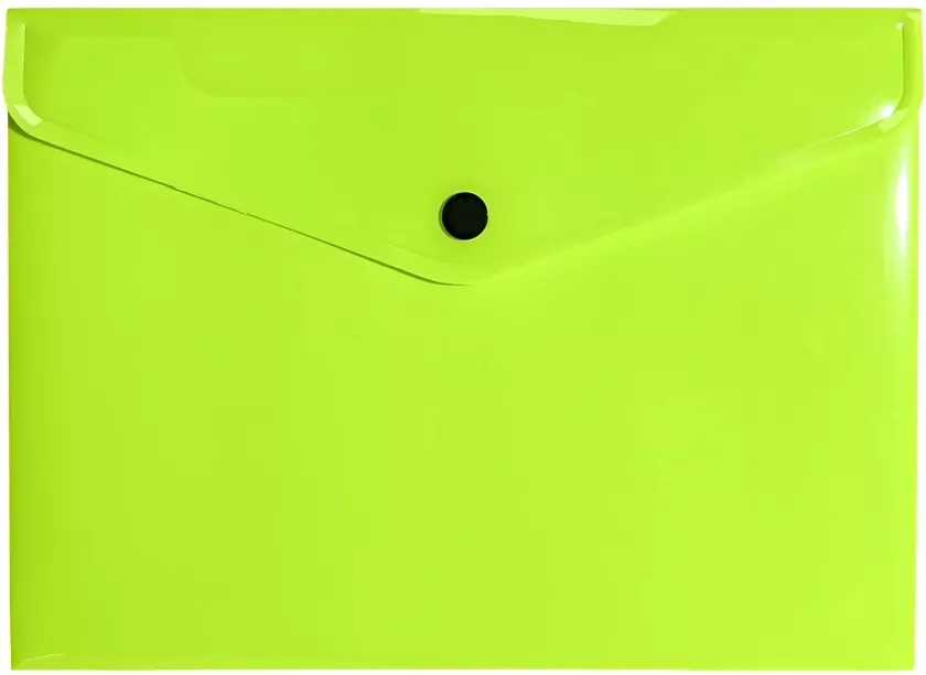 Teczka koperta A5 PP neon żółta - tantis.pl