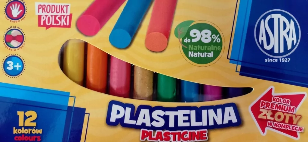 Plastelina okrągłą Astra 12 kolorów - tantis.pl