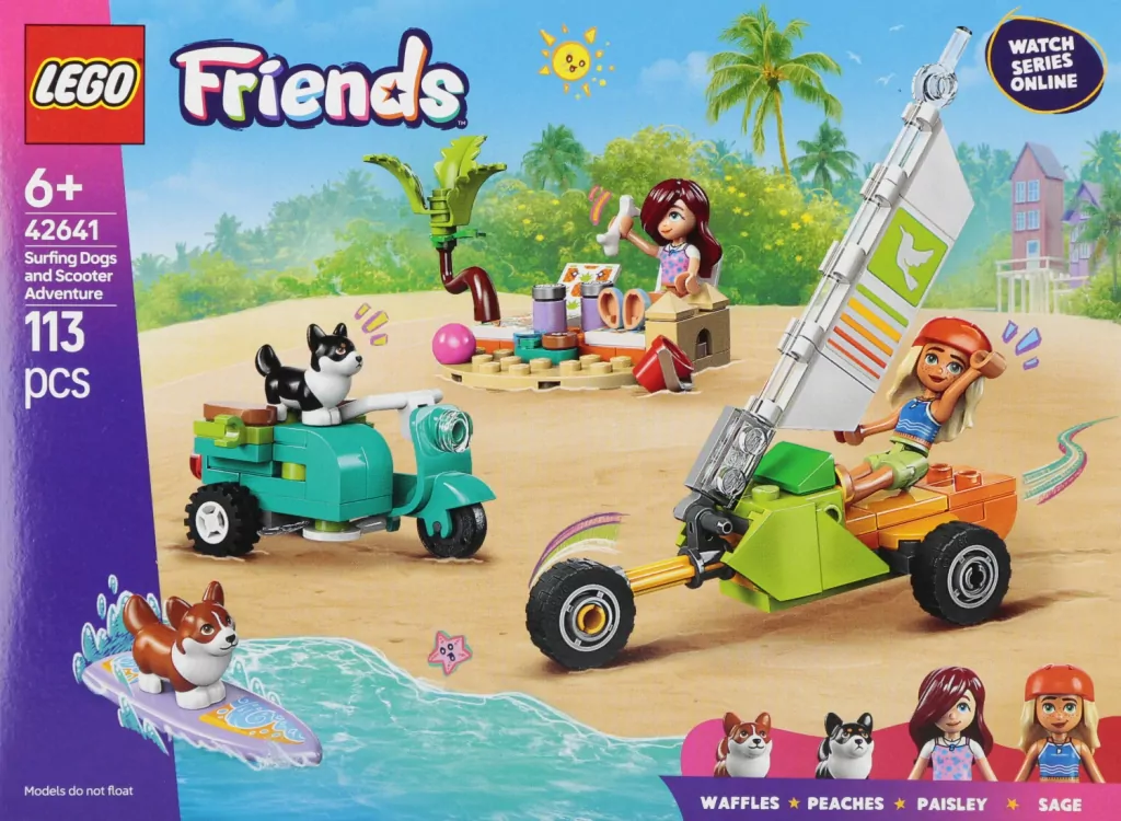 LEGO® Freinds. Przygoda z surfującymi psami - tantis.pl