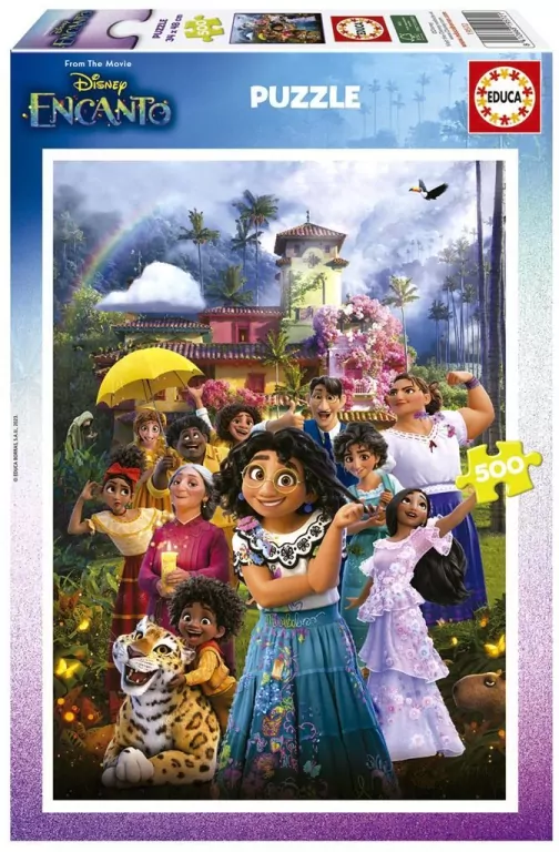 Puzzle 500 Nasze magiczne Encanto - tantis.pl
