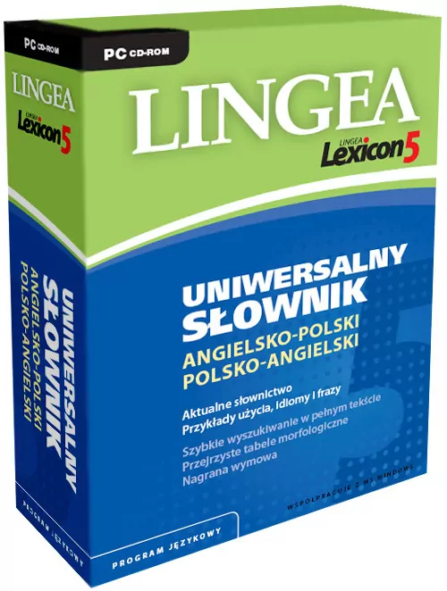Lingea Lexicon 5. Uniwersalny słownik angielsko-polski, polsko-angielski - tantis.pl