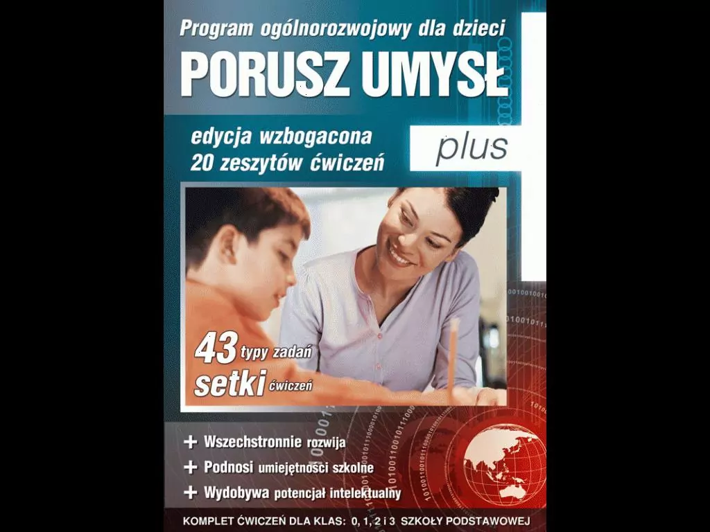Porusz umysł plus. Program ogólnorozwojowy dla dzieci. CD - tantis.pl