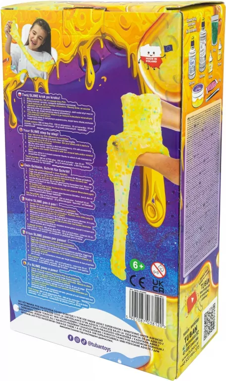 Zestaw DIY Sensory Slime 6w1 - tantis.pl