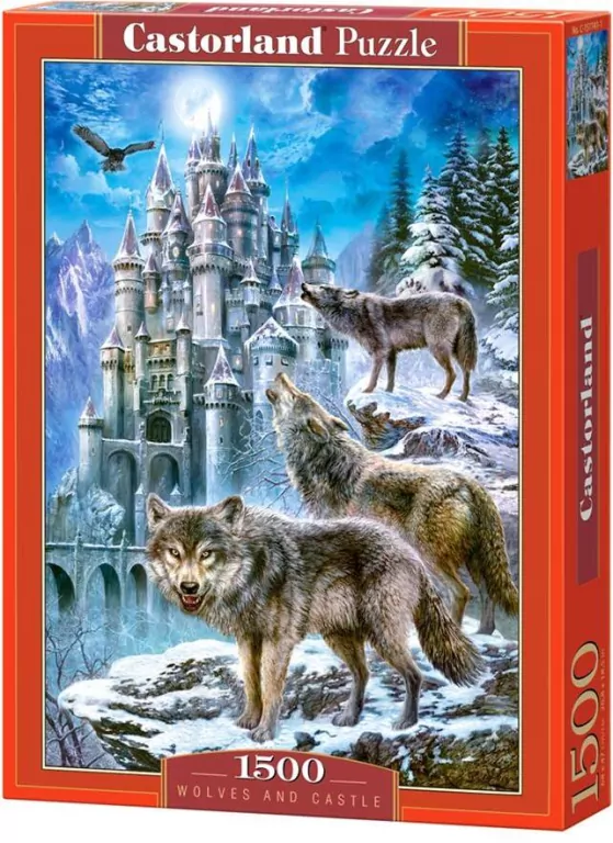Puzzle 1500. Wilki i zamek - tantis.pl