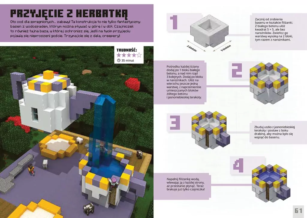 Minecraft. Magiczne kompaktowe konstrukcje - tantis.pl