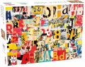 Puzzle 1000 Poster Collage Pattern - tantis.pl