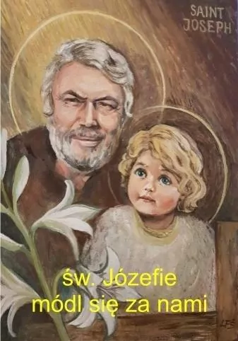 Magnes na lodówkę - Św. Józef - tantis.pl