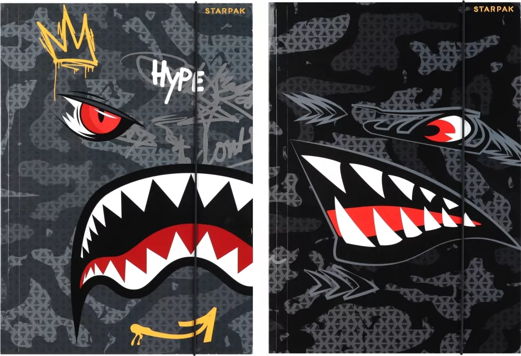 Teczka z gumką. Shark - tantis.pl