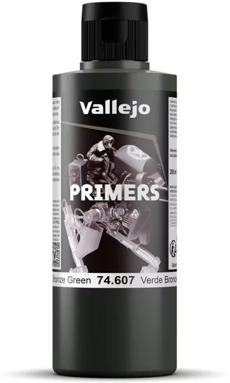 Vallejo: 74.607 - Primers - U.K. Bronze Green (200 ml) - tantis.pl