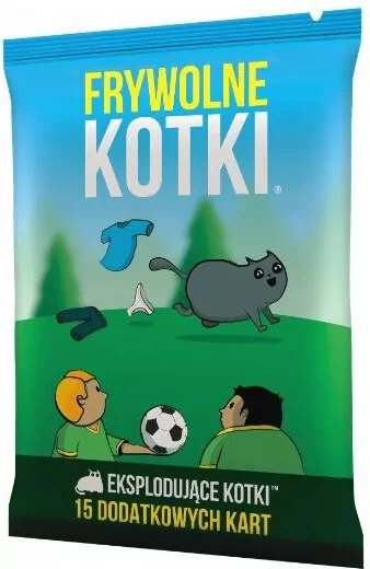 Frywolne Kotki. Eksplodujące Kotki. 15 dodatkowych kart - tantis.pl