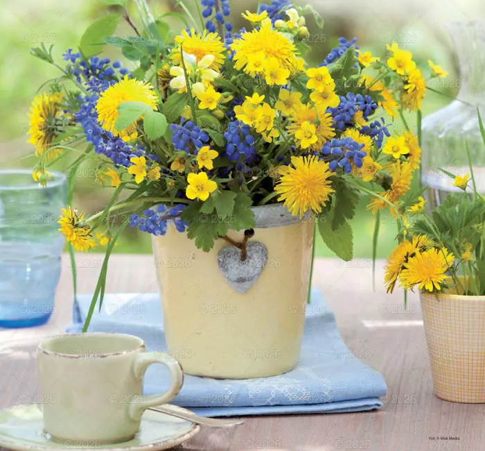 Kalendarz 2026 reklamowy Bukiety kwiatów - tantis.pl