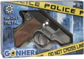 Metalowy pistolet policyjny 8 naboi - tantis.pl