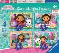 Ravensburger. Puzzle 4w1. Koci Domek Gabi - tantis.pl