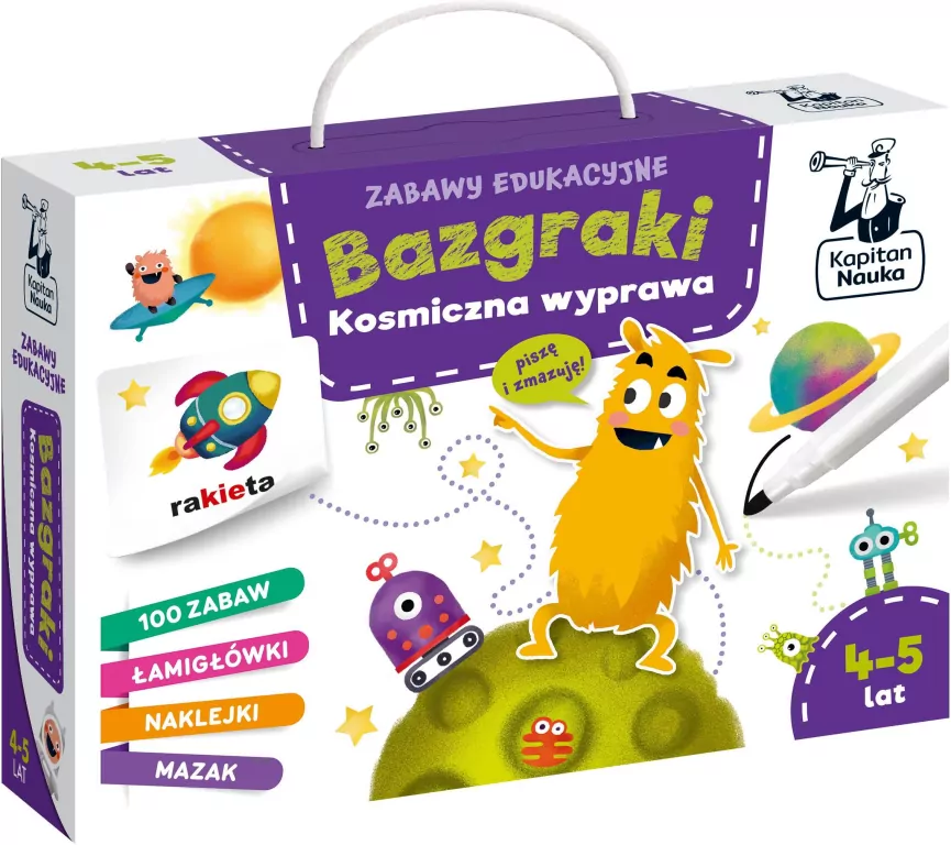 Bazgraki. Kosmiczna wyprawa. Kapitan Nauka - tantis.pl