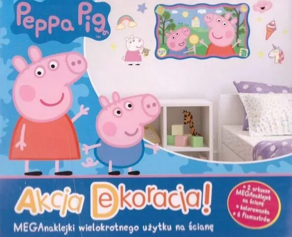 Akcja Dekoracja! Peppa Pig - tantis.pl