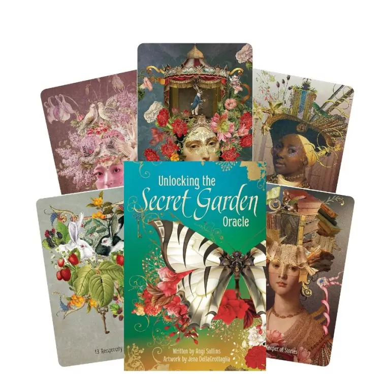 Karty tarot Unlocking the Secret Garden Oracle Cartamundi - tantis.pl
